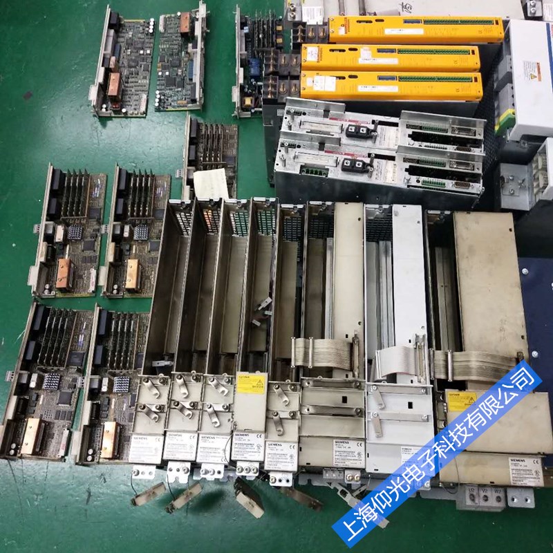 瑞恩伺服驅動器DDS-PI2有顯示無輸出故障維修芯片機維修