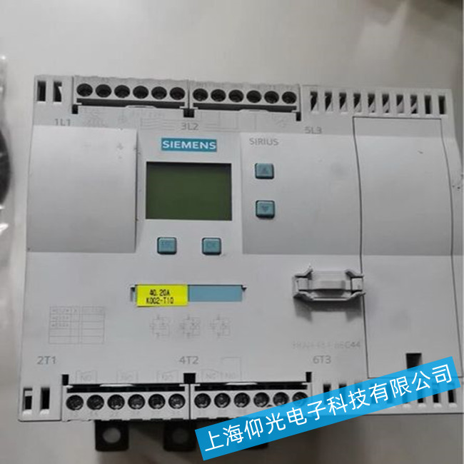 SIEMENS西門子3RW40軟啟動啟動無報警信息輸出維修