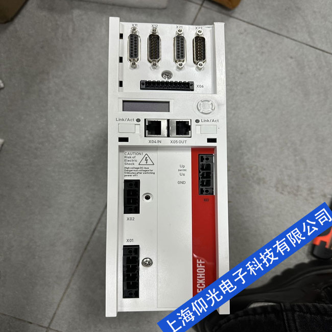 倍福(BECKHOFF)伺服驅(qū)動(dòng)器上電報(bào)警故障代碼FD04維修